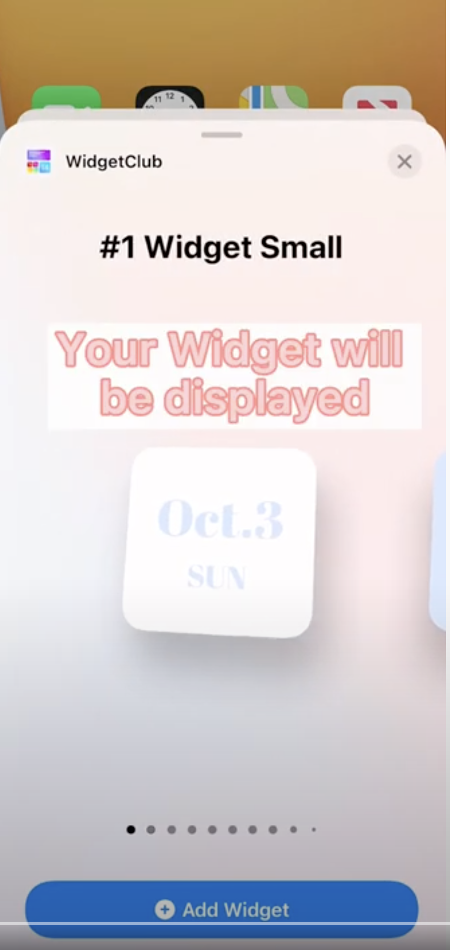 Imaginea nr. 4 a [iOS]Cum să adaug widget pe ecranul meu de pornire