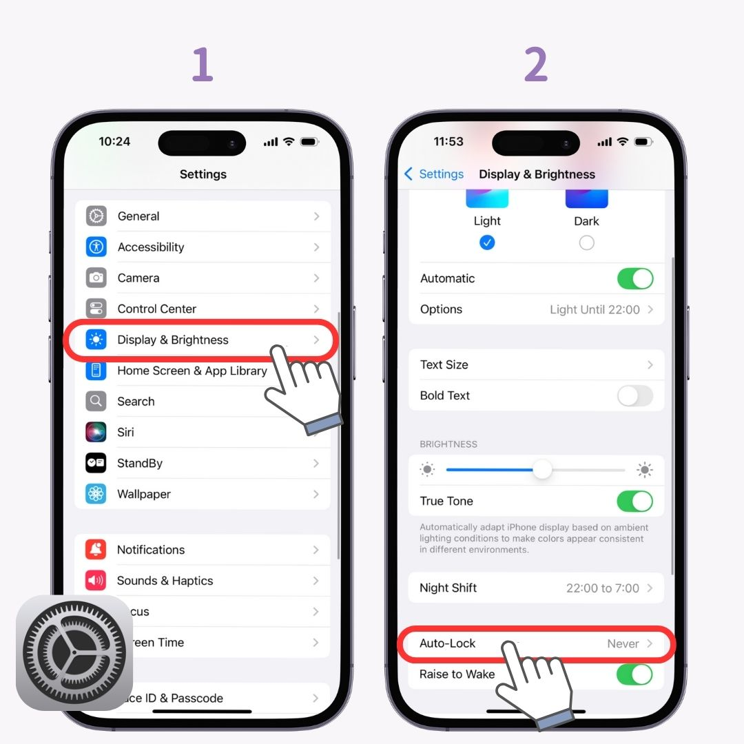 iPhone-da ekranın vaxt aşımını necə tənzimləmək olar №1 şəkli