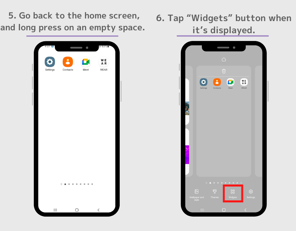 # 6 afbeelding van Hoe de esthetiek van het Android-startscherm aan te passen