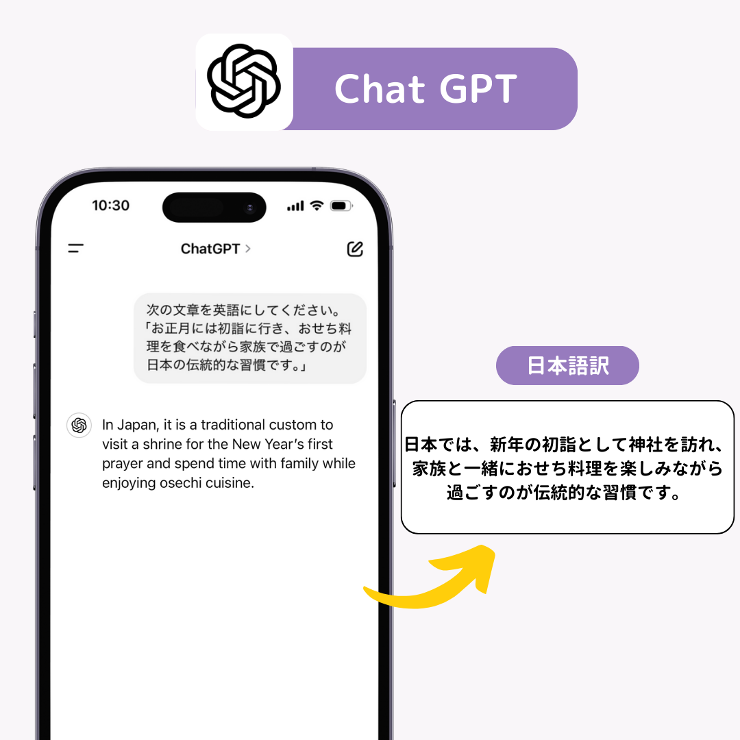 ChatGPTで翻訳する方法を徹底解説！他ツールとの比較検証もの画像22枚目