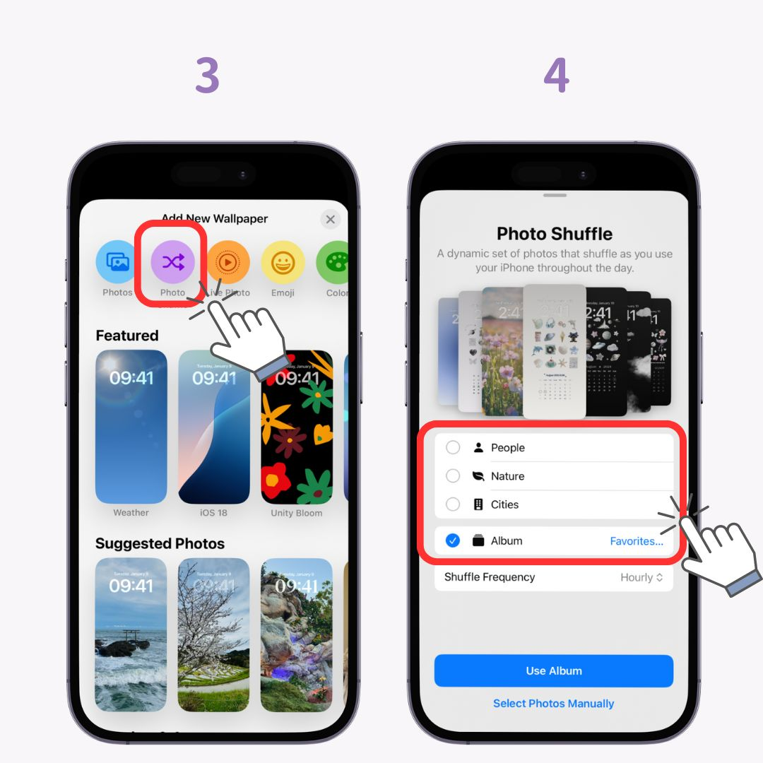 #1 image of How to Set Multiple Wallpapers on iPhone!