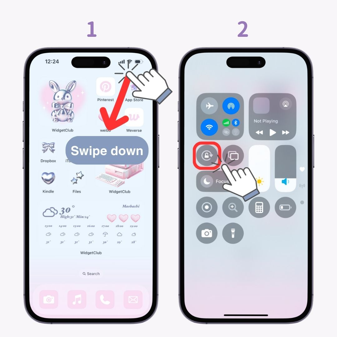 #1 slika Kako lahko zavrtim začetni zaslon iPhone?