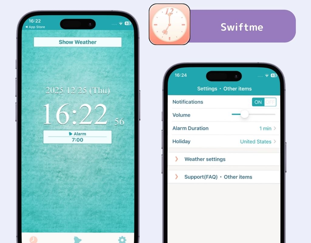 #1 image of 13 Best Clock Apps – With Widget Support!