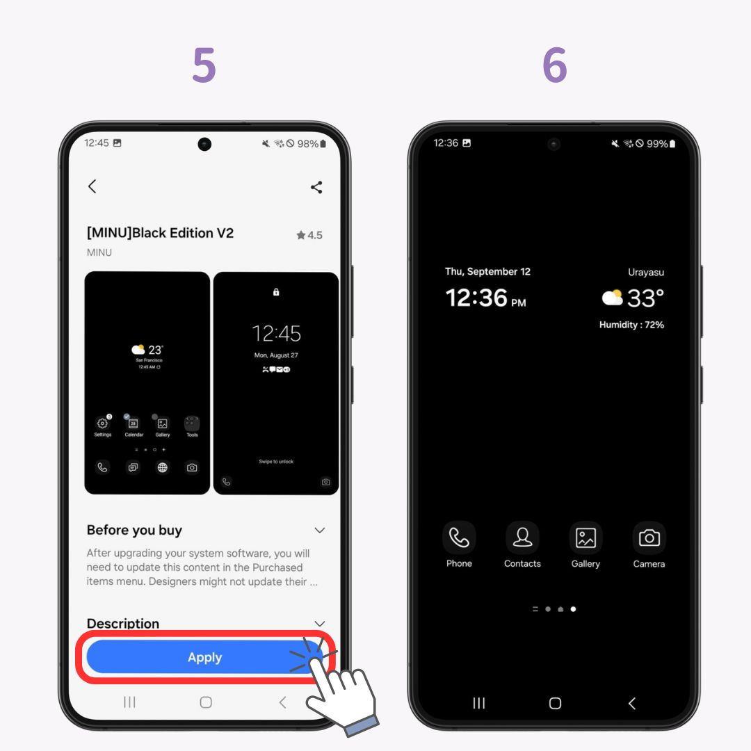 Samsung Galaxy Əsas Ekranını Necə Fərdiləşdirmək olar №1 şəkli