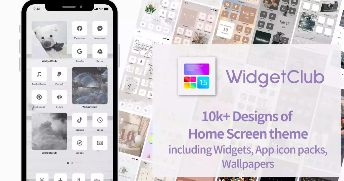 Customize your home screen with WidgetClub