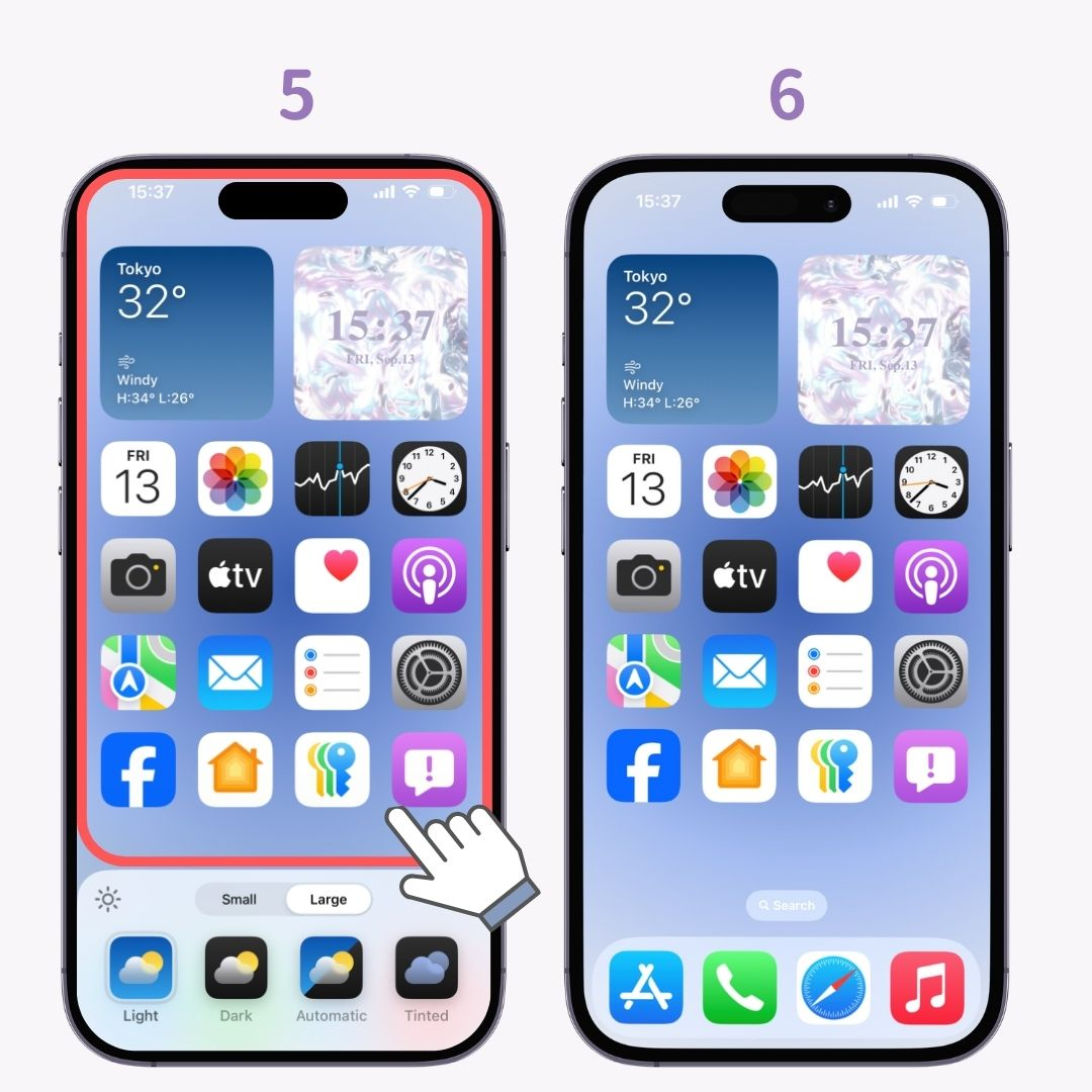 Gambar #1 iOS18：Cara Mengubah Ukuran dan Warna Ikon Aplikasi di iPhone