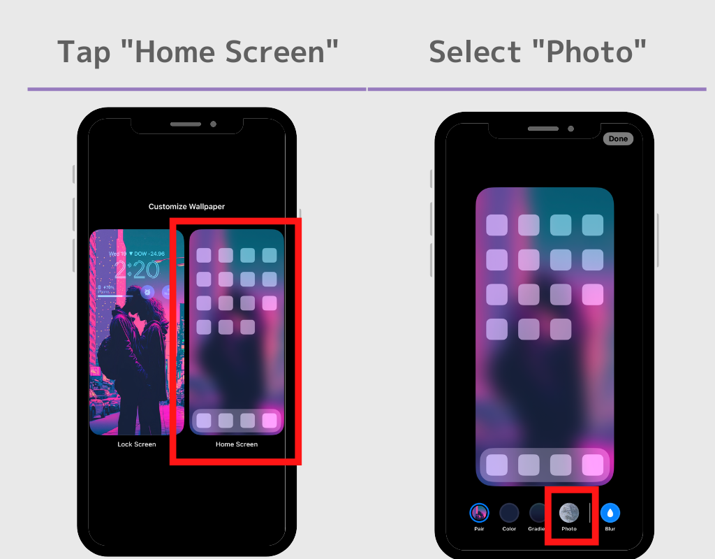 #13 kuva iPhonen lukitusnäytön mukauttamisesta?