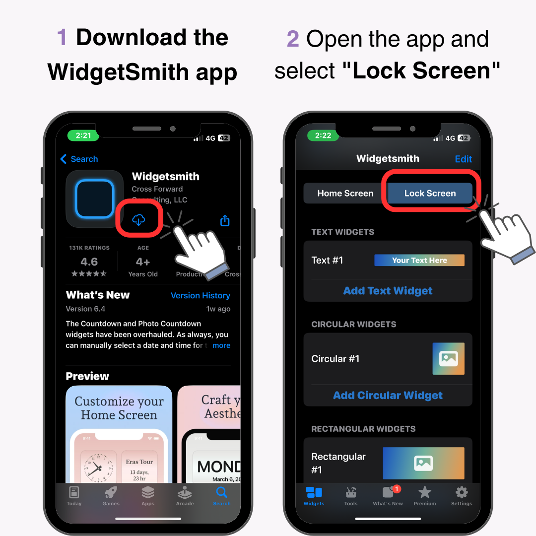 #1 image of How to Change the Clock Position on Your iPhone Lock Screen