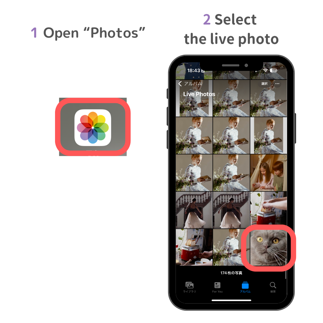 #1 kuva [iOS]:stä WidgetClubissa, Live-taustakuvan asettaminen