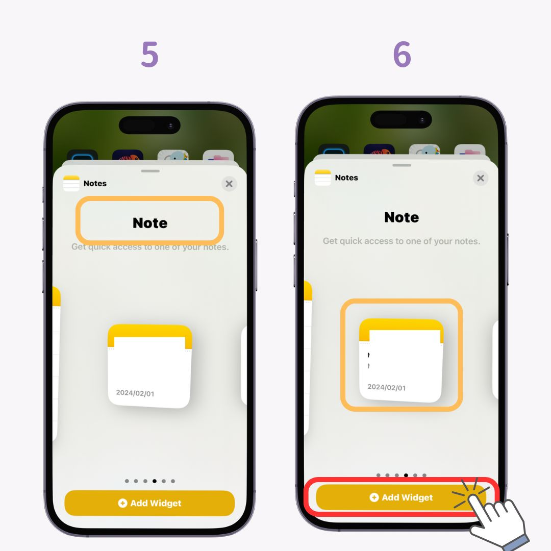 #1 image of How to Display “Notes Widget” on Home Screen