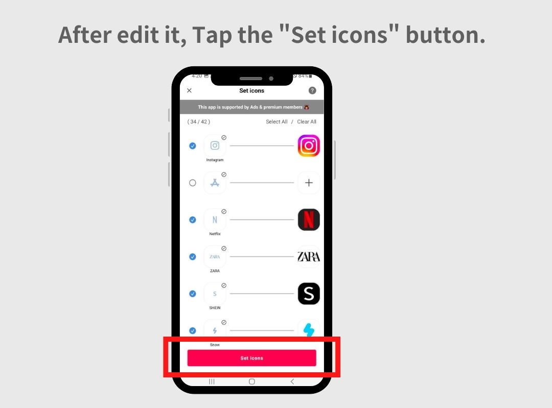 #6 изображение Как изменить значки приложений на Android