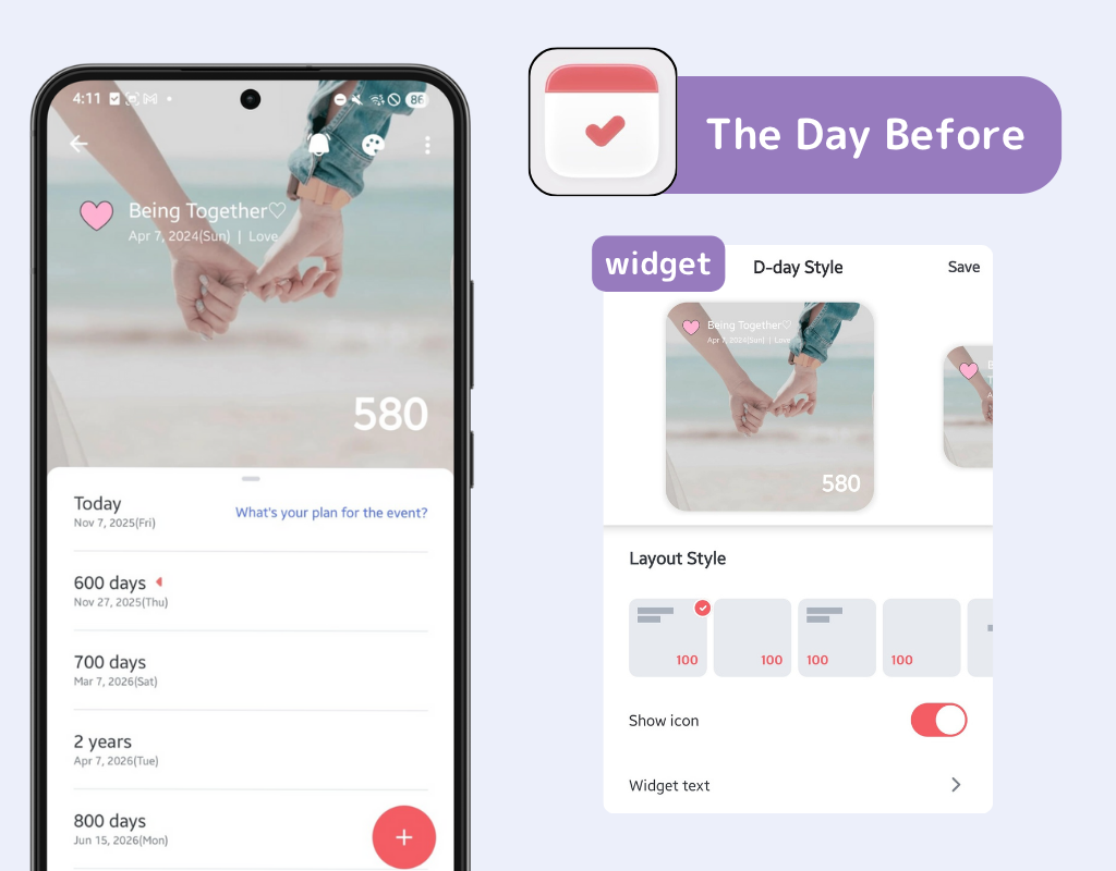 #3 image of 10 Best Anniversary Reminder Apps