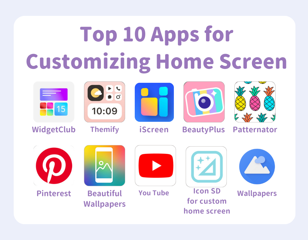 Hình ảnh số 1 trong số 10 ứng dụng hàng đầu để tùy chỉnh màn hình chính của bạn! Cách tạo kiểu miễn phí