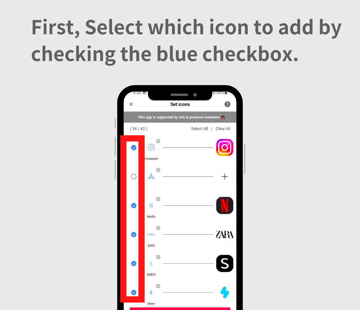 #4 изображение Как изменить значки приложений на Android