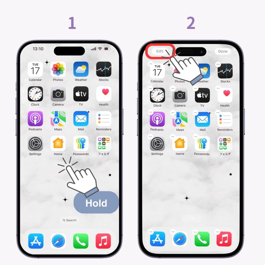 Obrázek č. 1 Jak přidat widget Počasí do vašeho iPhone