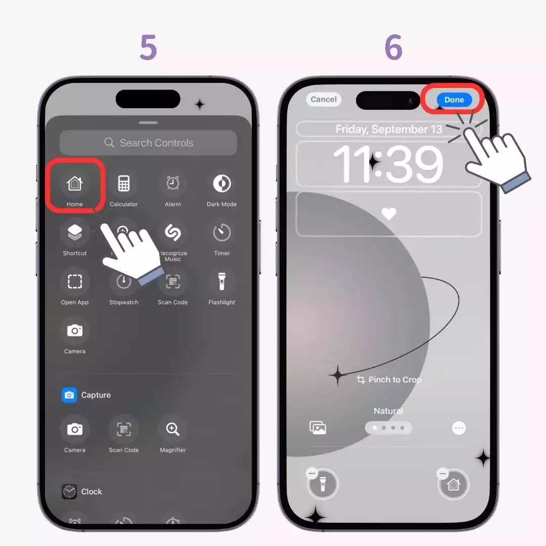 #1 image of How to customize iPhone Lock Screen?