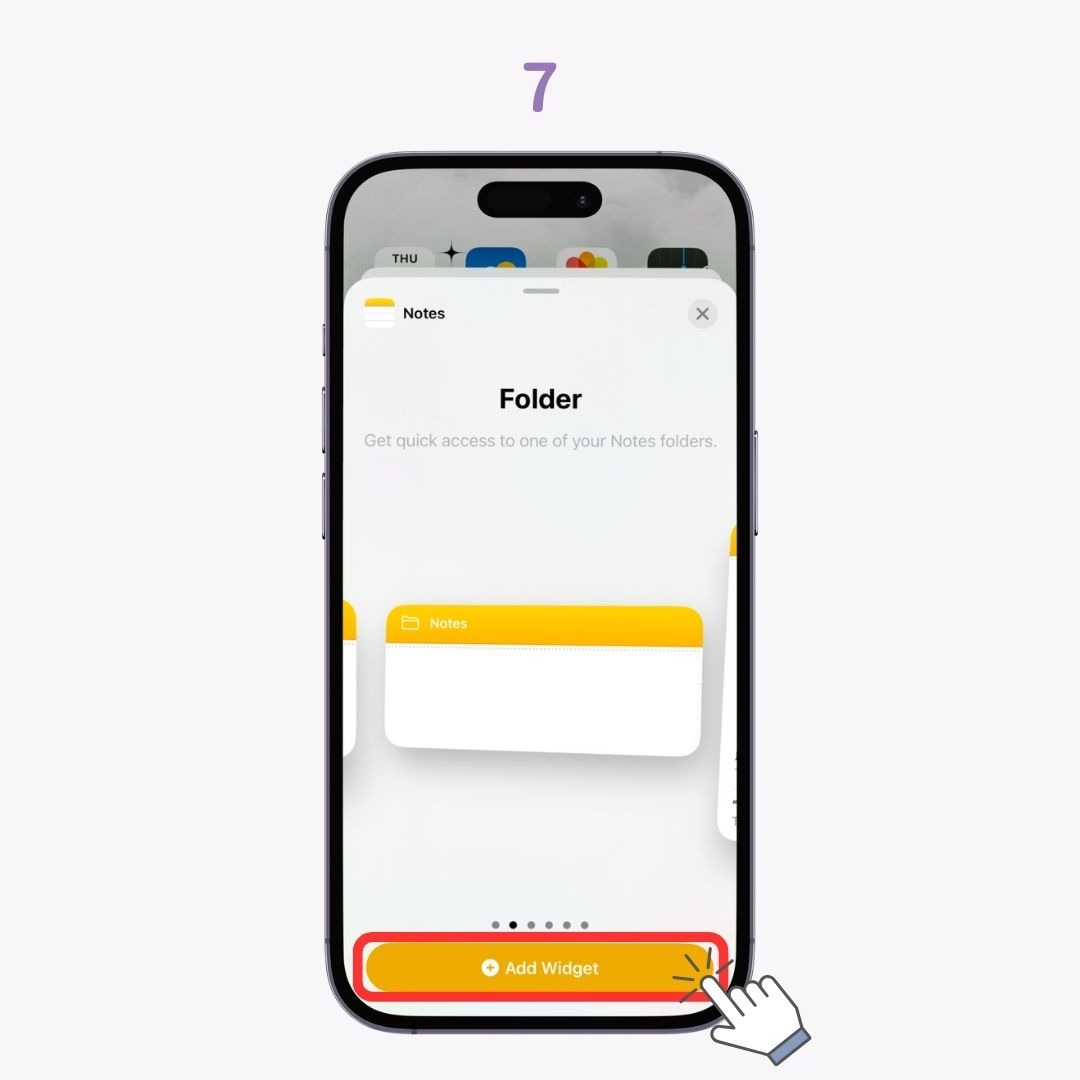 #1 image of How to Display “Notes Widget” on Home Screen