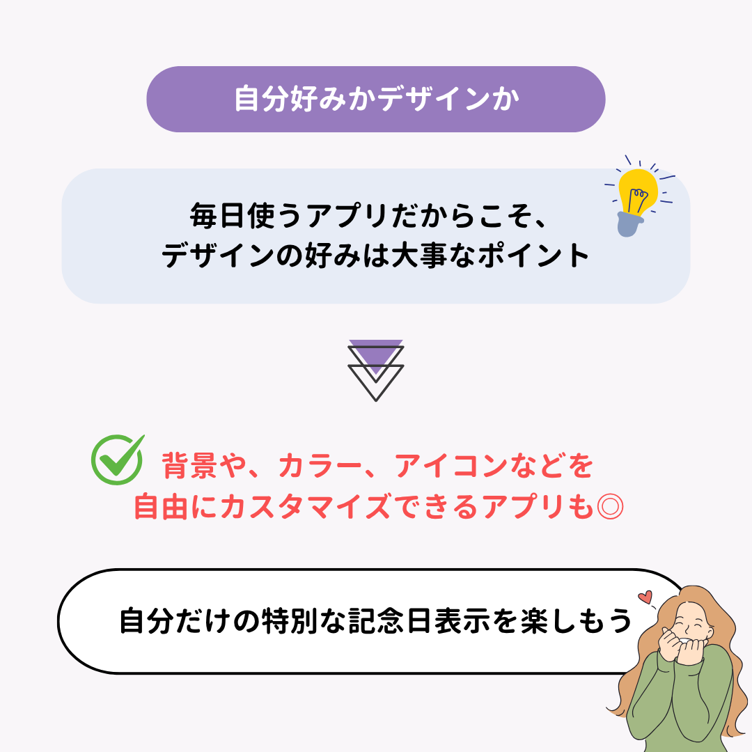記念日管理におすすめのアプリ12選！カップル・推し活に便利の画像17枚目