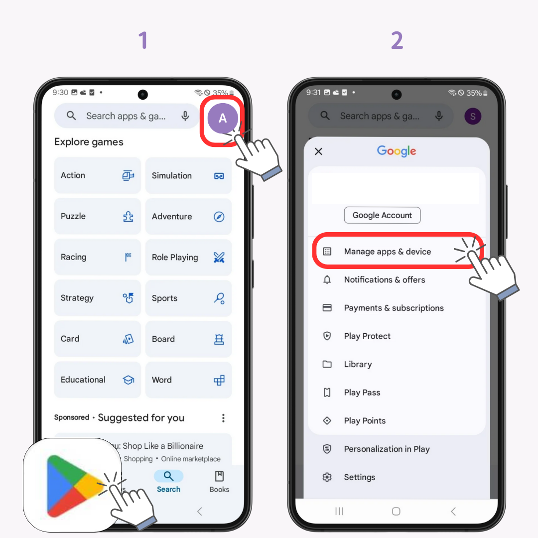 Imagen n.° 1 de Cómo encontrar los íconos de aplicaciones que faltan en Android