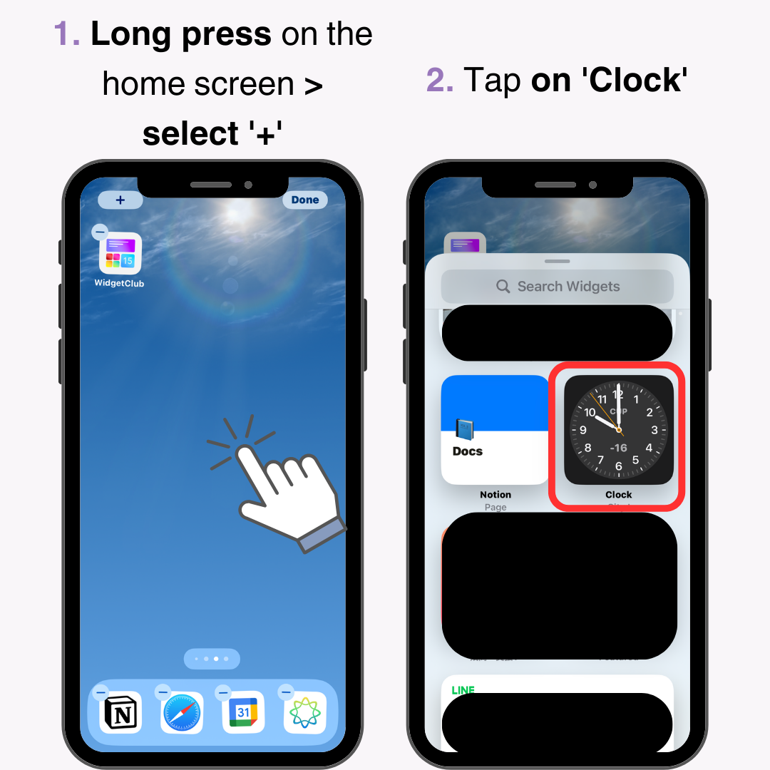 #3 image of How to Display an Aesthetic Digital Clock on Your iPhone's Home Screen