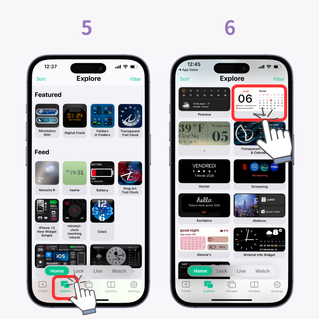 #1 image of How to Get Transparent Widgets on iPhone and Android