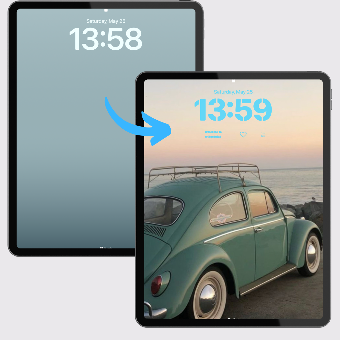 תמונה מס' 1 של איך להתאים אישית בצורה אופנתית את מסך הנעילה של ה-iPad שלך