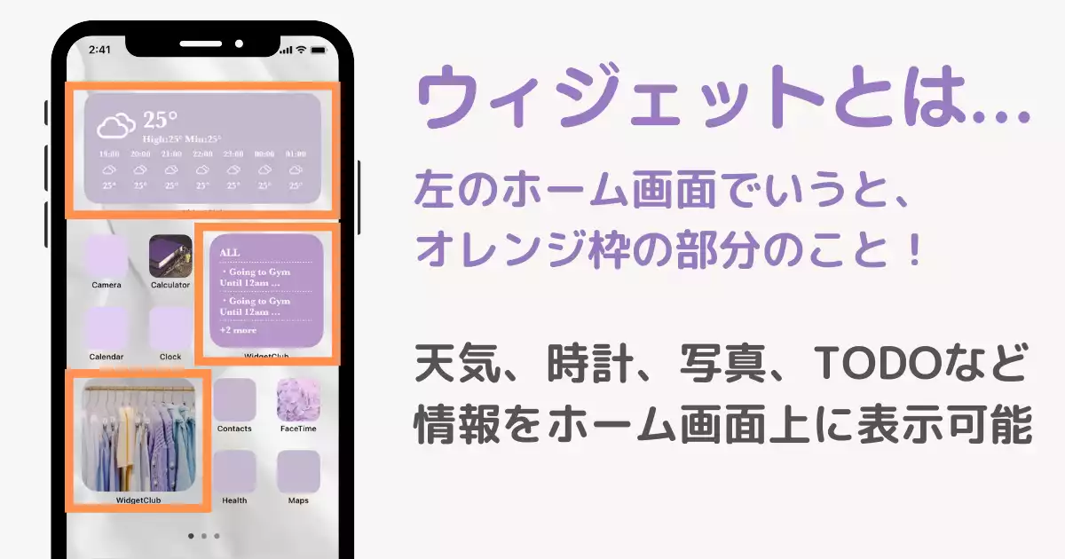 ウィジェットとは？ iPhone・Androidでの設定方法や削除方法も！の画像1枚目