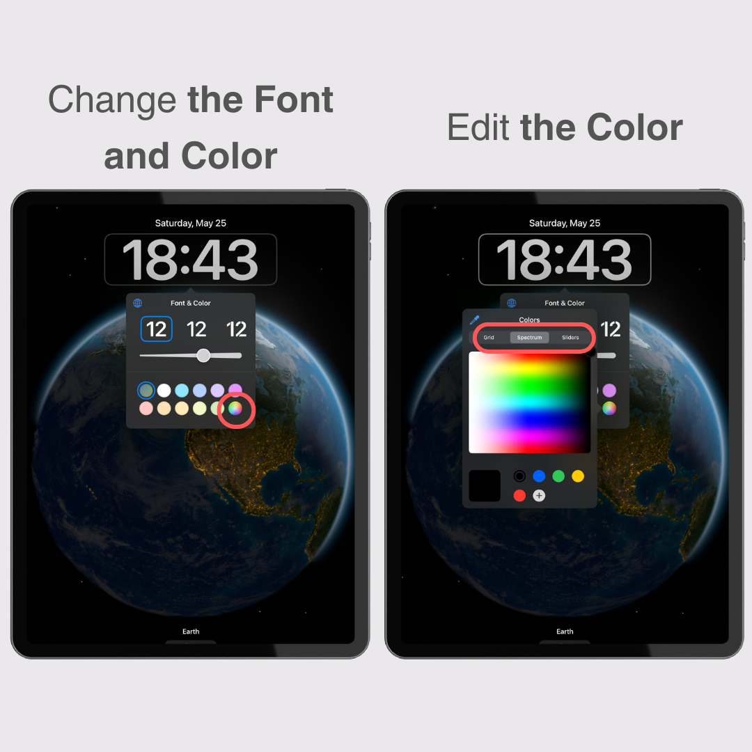 #4 изображение на Как да персонализирате стилно вашия iPad заключен екран