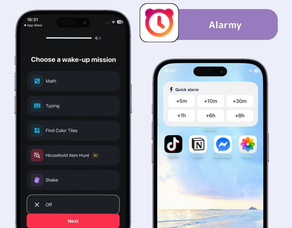 #2 image of 13 Best Clock Apps – With Widget Support!