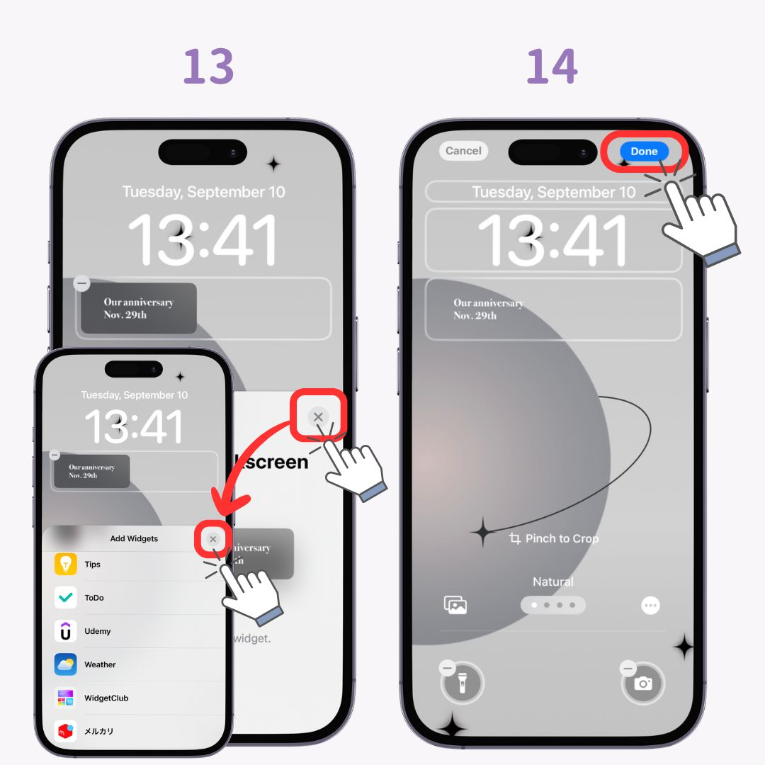 #1 image of How to Add Countdown Widget on Your Phone