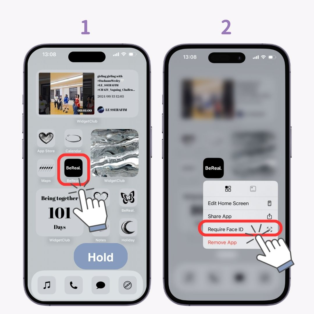 #1. kép az iOS18-ról: Hogyan zároljon alkalmazásokat iPhone-ján