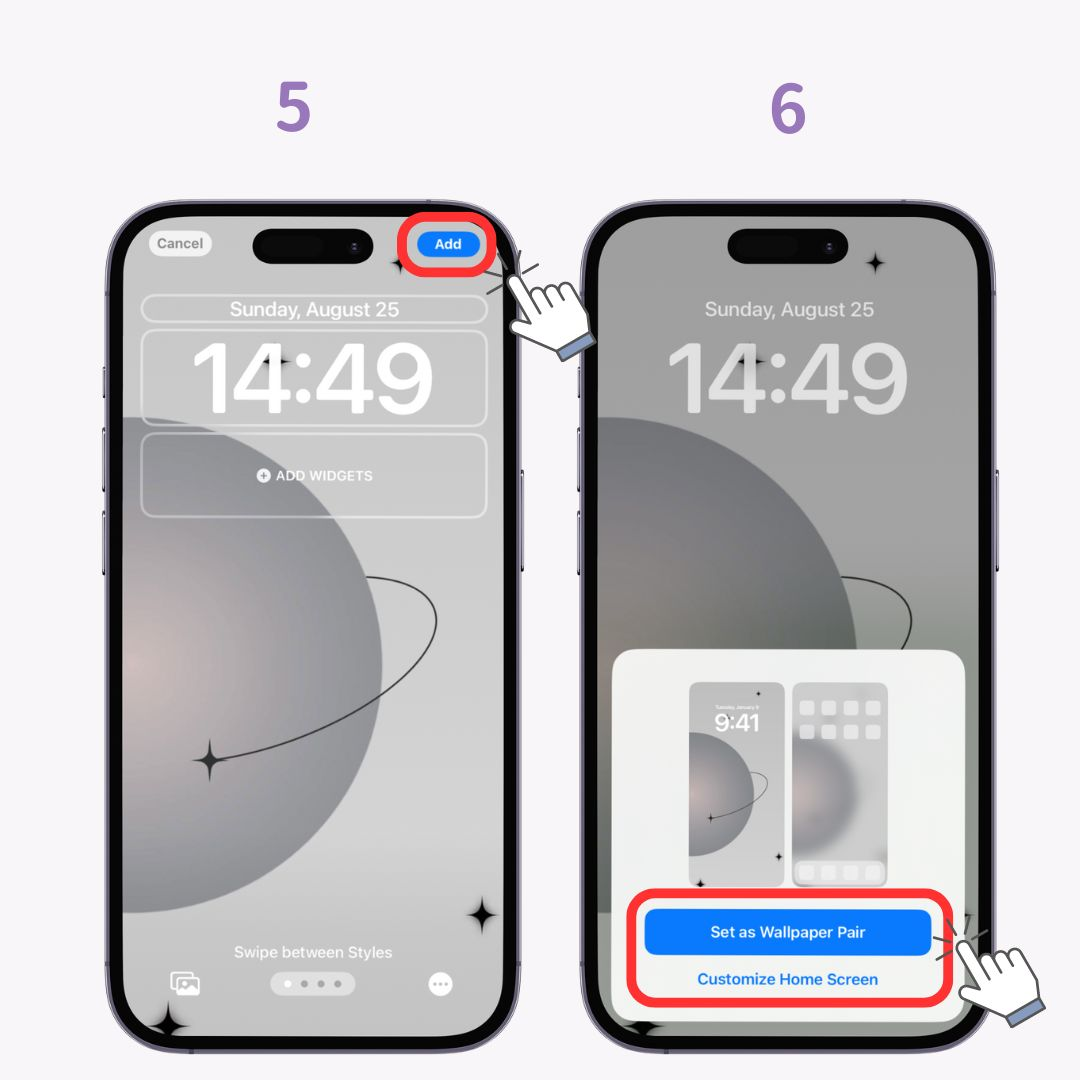 #1 image of How to Set Multiple Wallpapers on iPhone!