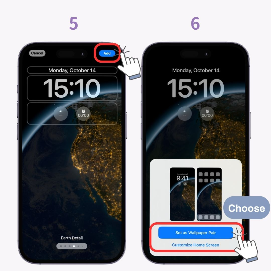 #1 image of How to Set the Earth Wallpaper on iPhone