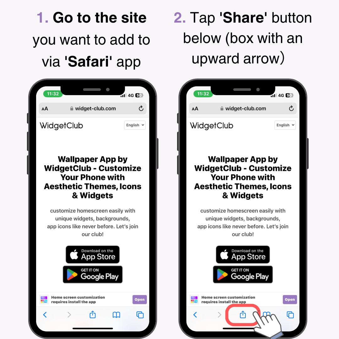 #1 image of How to Easily Add Safari Bookmarks to Your iPhone's Home Screen