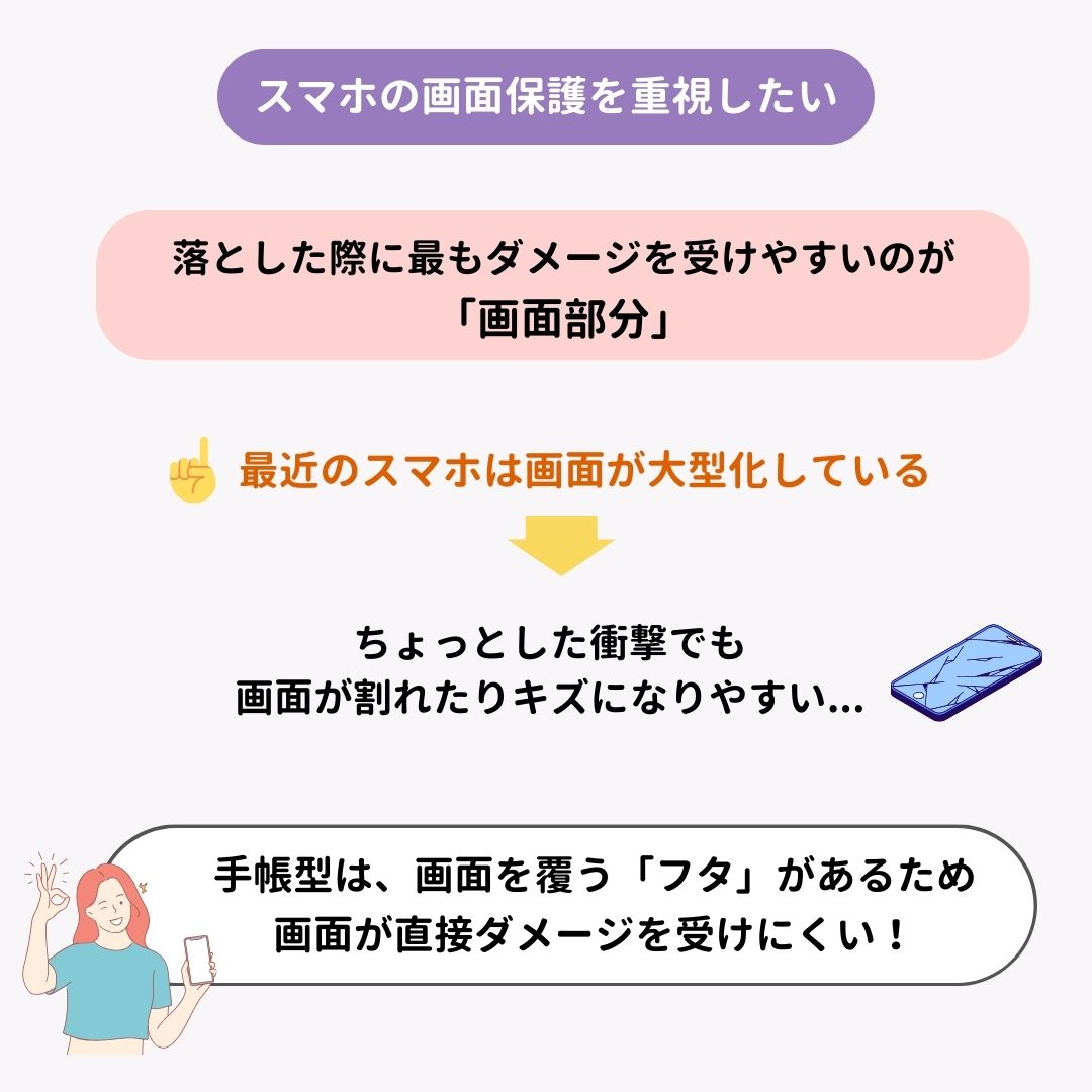 スマホケース「手帳型」と「カバー型」どっちがいい？の画像2枚目