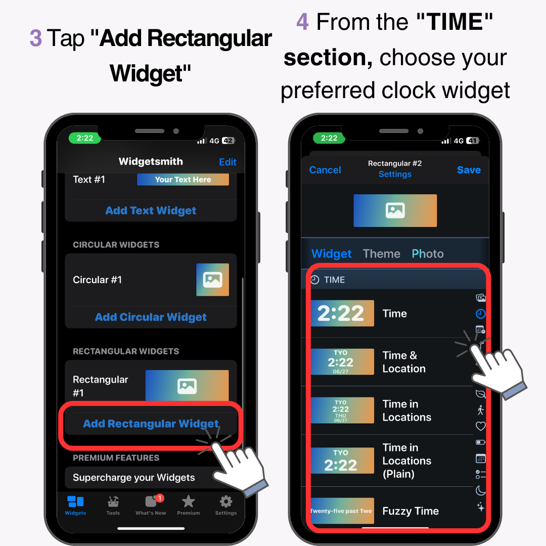 #1 immagine di Come cambiare la posizione dell'orologio nella schermata di blocco dell'iPhone