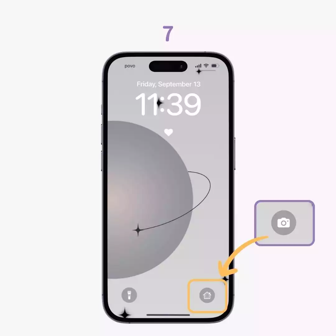 #1 pilt iPhone'i lukustuskuva kohandamise kohta?