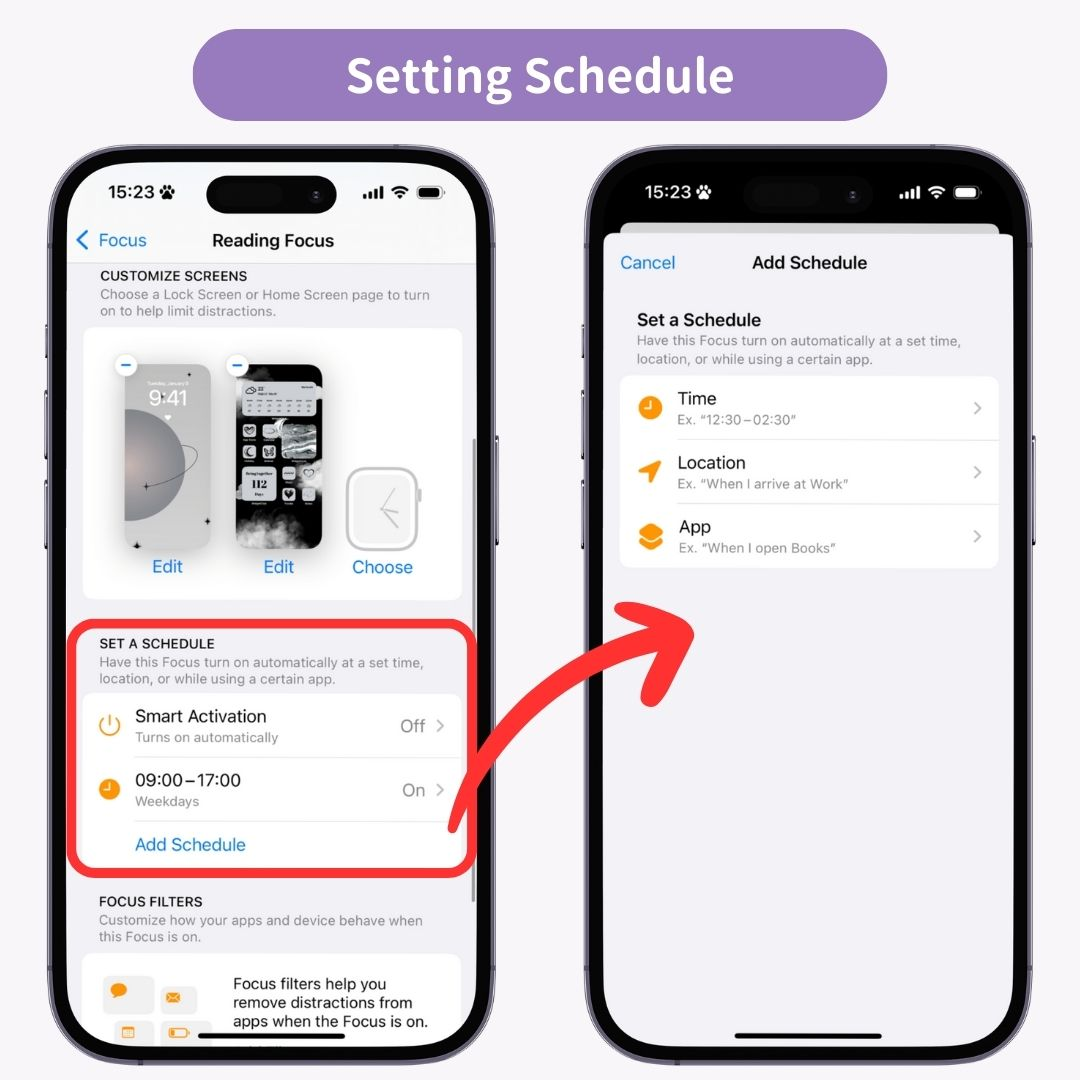 #3 kép a Mastering Focus Mode-ról iPhone-on