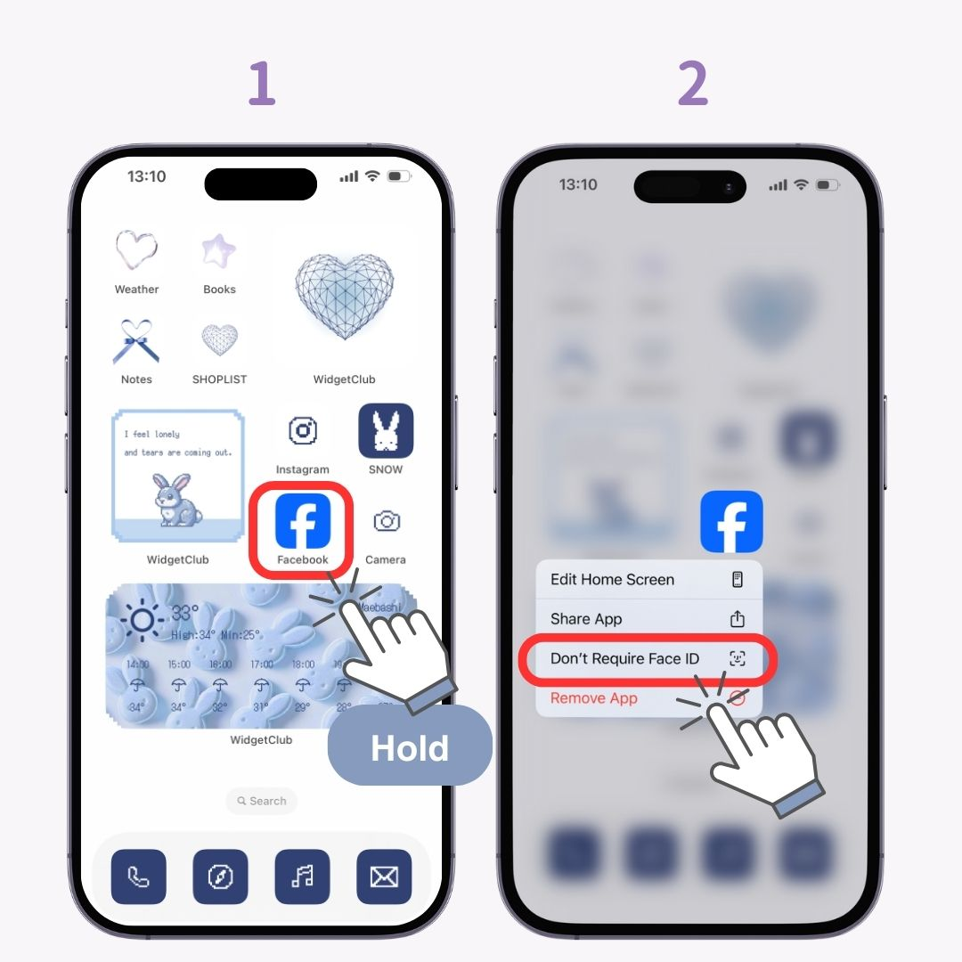 #1. kép az iOS18-ról: Hogyan zároljon alkalmazásokat iPhone-on