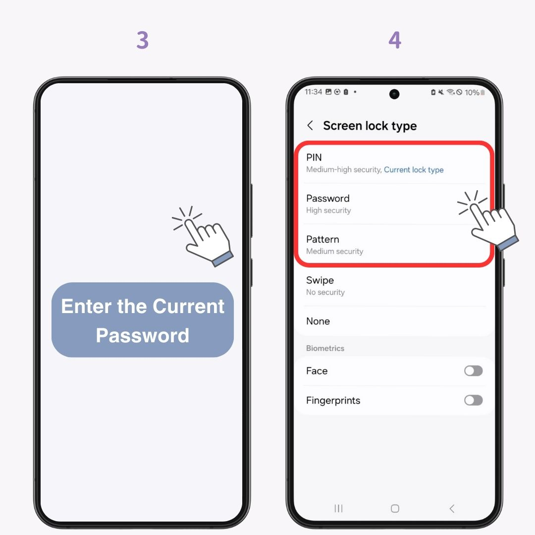 #1 image of How to Change Password【iPhone / Android】