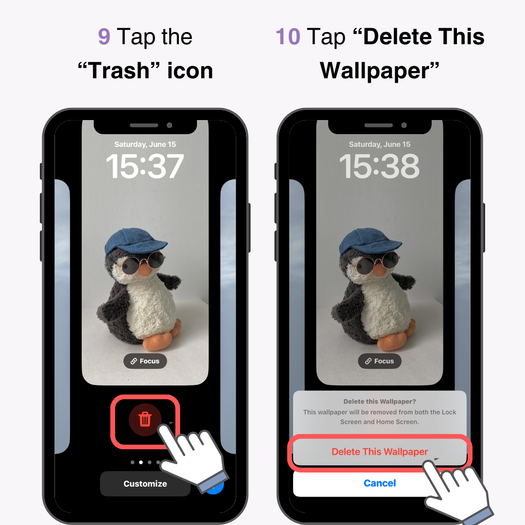 #6 image of How to Delete iPhone Lock Screen Wallpaper! Troubleshooting Tips if It Doesn’t Work