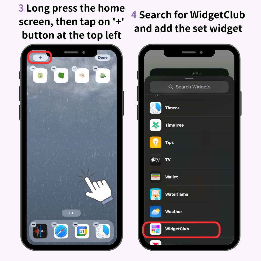 #13 изображение на Показване на времето на вашия iPhone заключен екран! Методи за показване на времето на вашия тапет