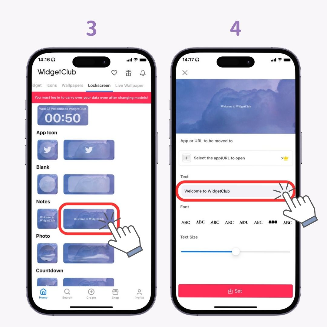 #1 image of How to Add Text to Your Lock Screen【iPhone / Android】