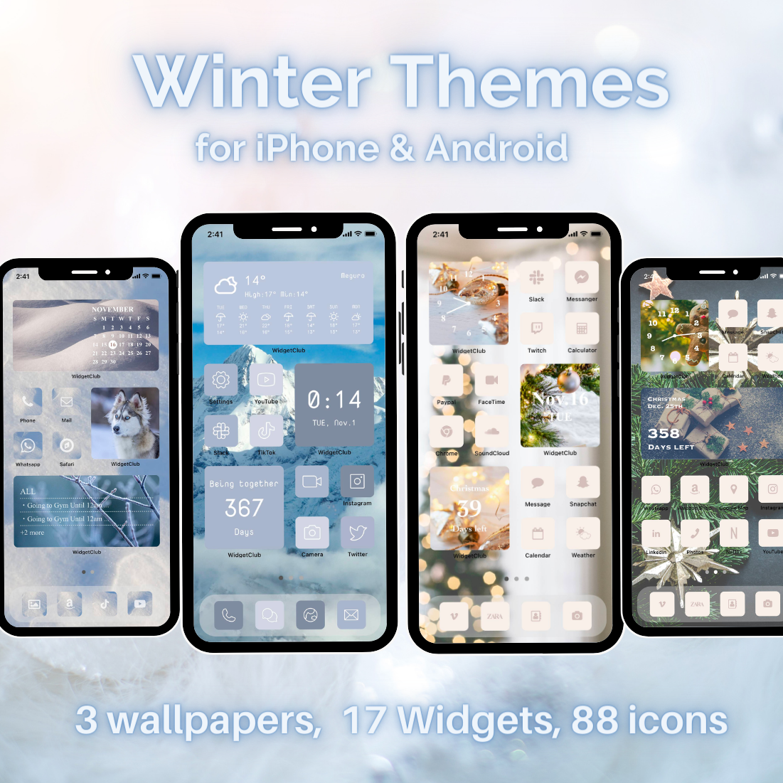 Winter Valuable Theme pack