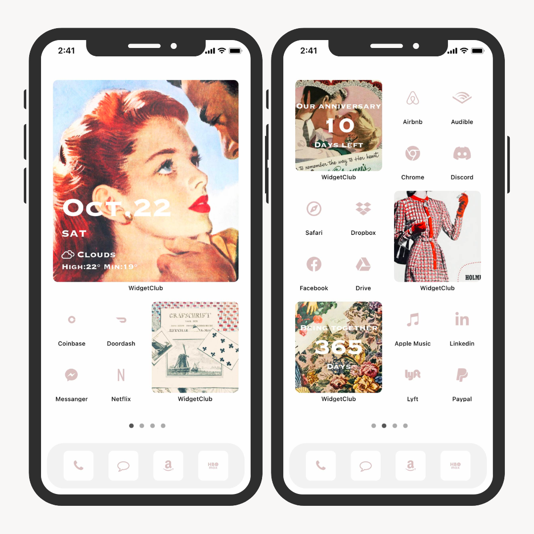 #5 image of Collection of Retro-Style Home Screen Arrangements