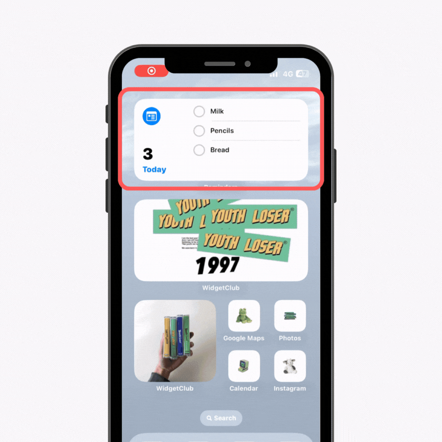How to Add Reminders to Your iPhone Home Screen | WidgetClub