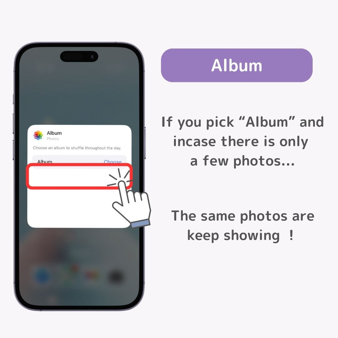#2 image of Photo Widget Keeps Showing the Same Photos