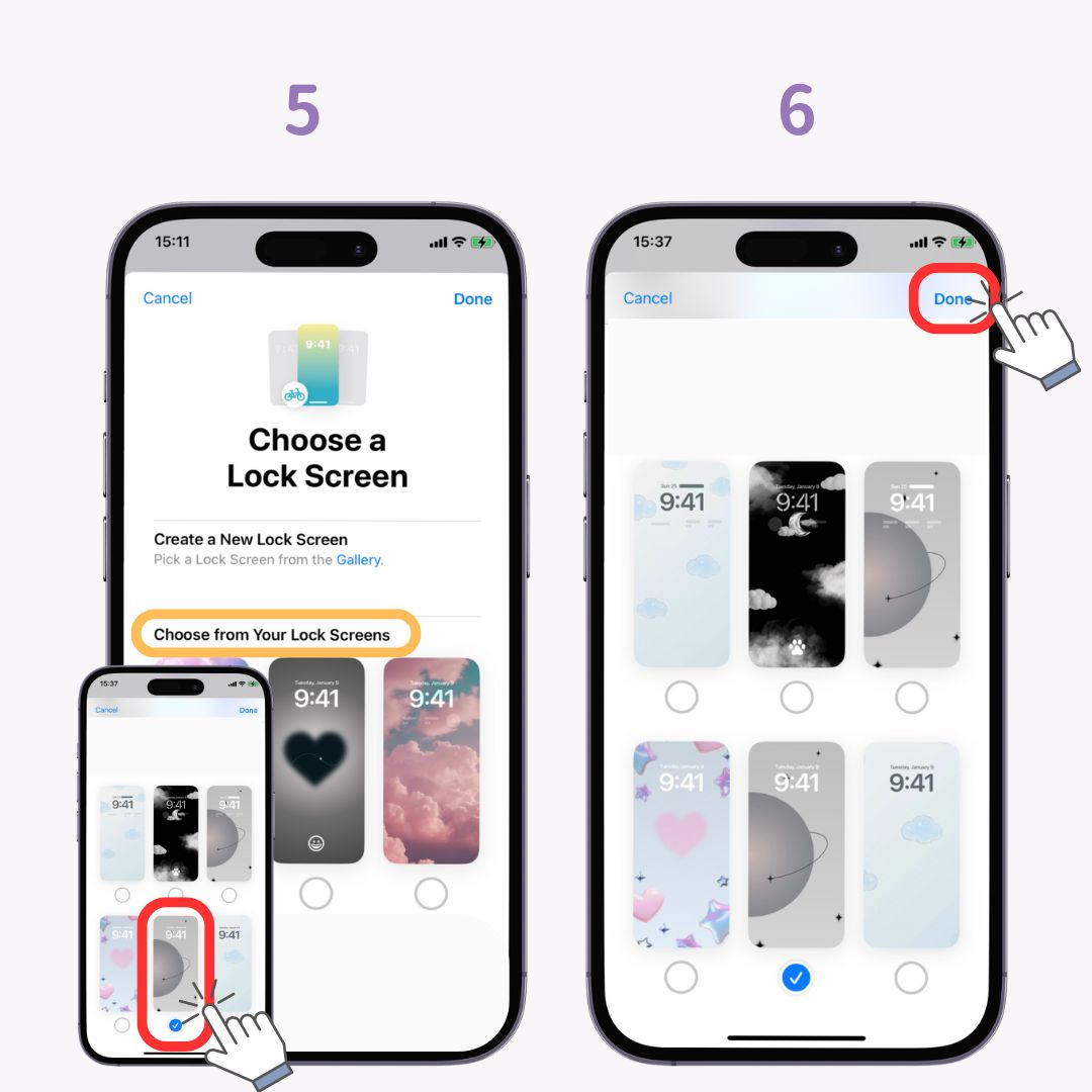 #1 kép a Hogyan állíts be több háttérképet iPhone-on!