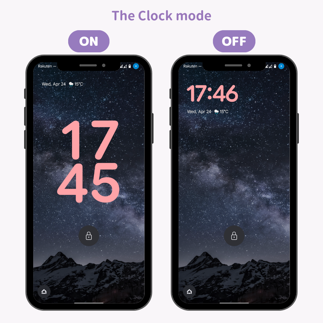 #8 如何使用分步视觉效果自定义 Android 锁屏时钟的图片！