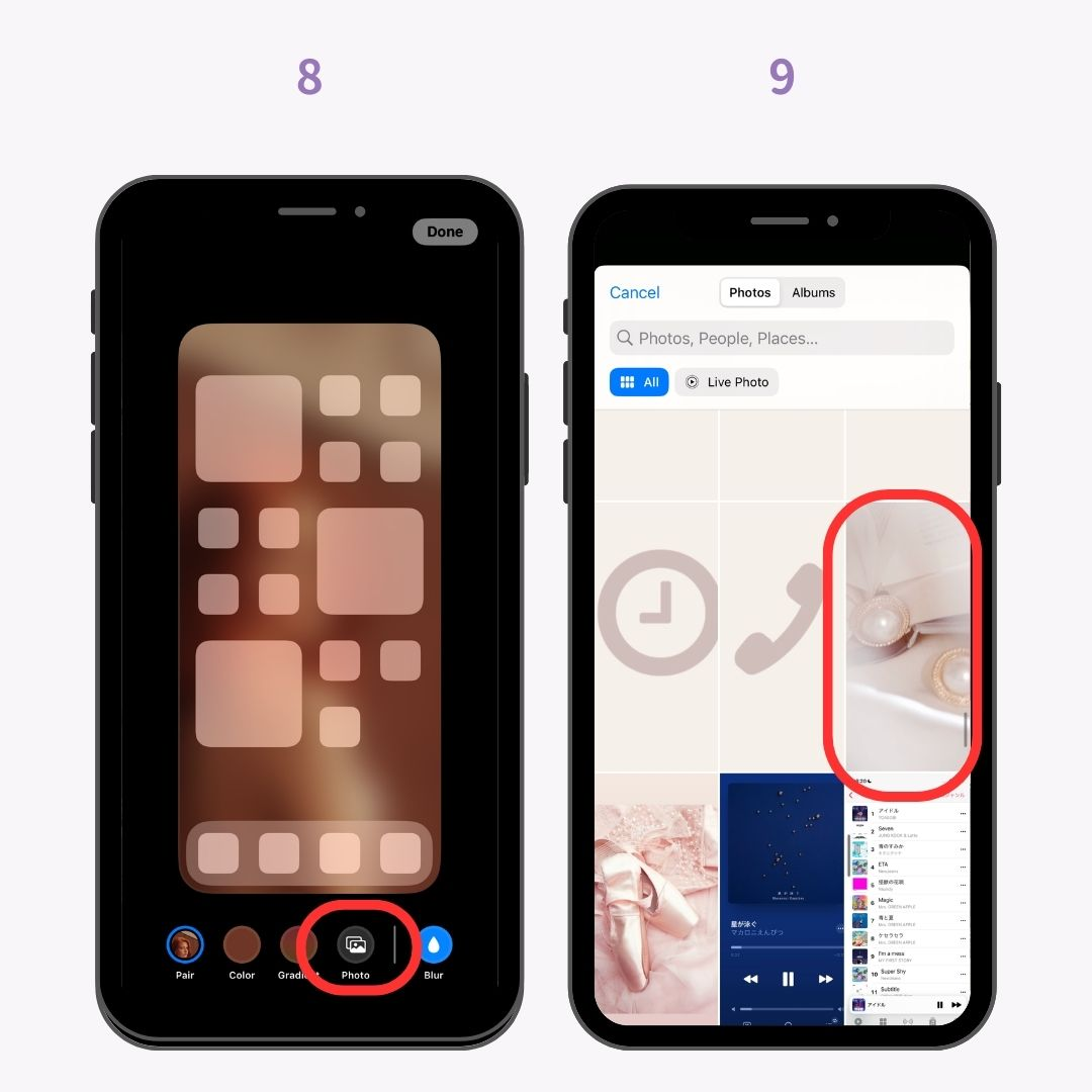 Imagem nº 25 do novo recurso do iOS17: personalização da tela de bloqueio